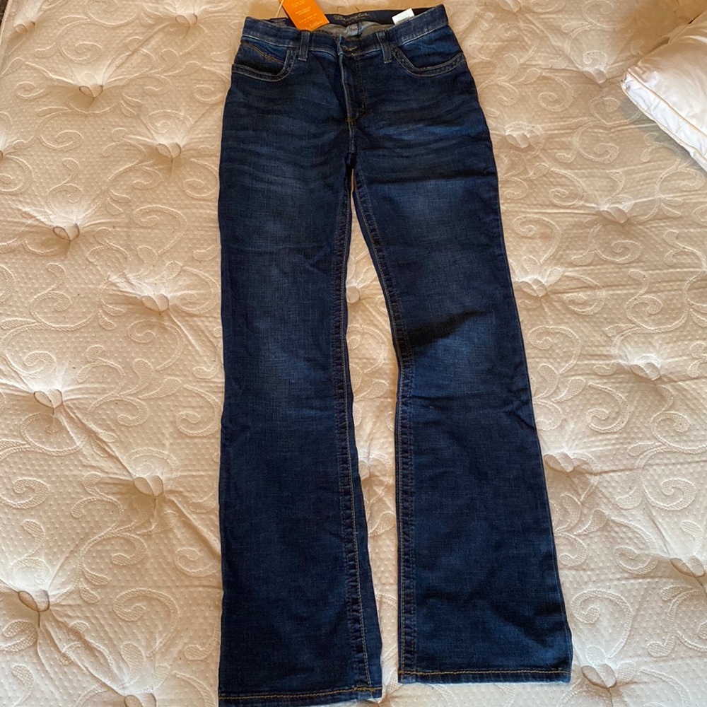 Brand new wrangler ultimate riding jeans.